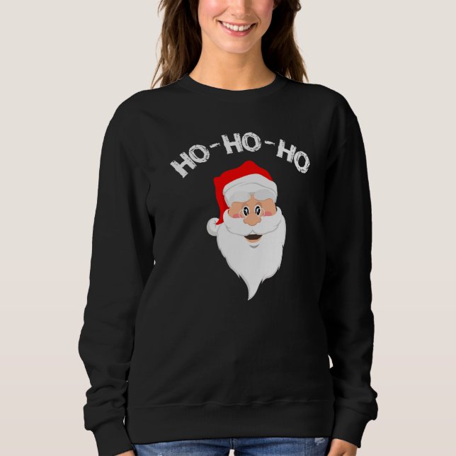 Sweatshirt Cool Statement Merry Christmas Xmas Party (Devant)