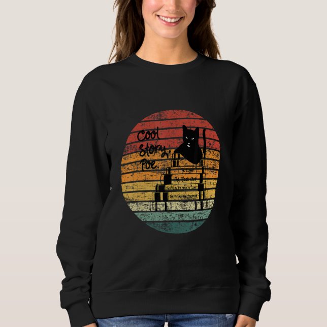 Sweatshirt Cool Story Poe literature Edgar Allan (Devant)
