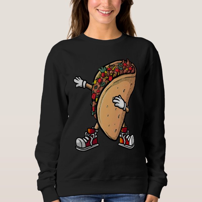 Sweatshirt Cool Taco For Men Women Cinco De Mayo Fiesta Mexic (Devant)