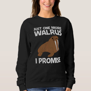 Sweatshirt Cool Walrus Pour Hommes Femmes Pôle Nord Pacifique