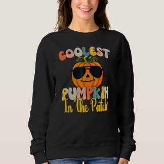 Sweatshirt Coolest Pumpkin In The Patch Toddler Boys Hallowee