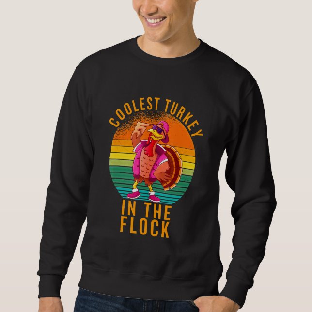 Sweatshirt Coolest Turkey (Devant)