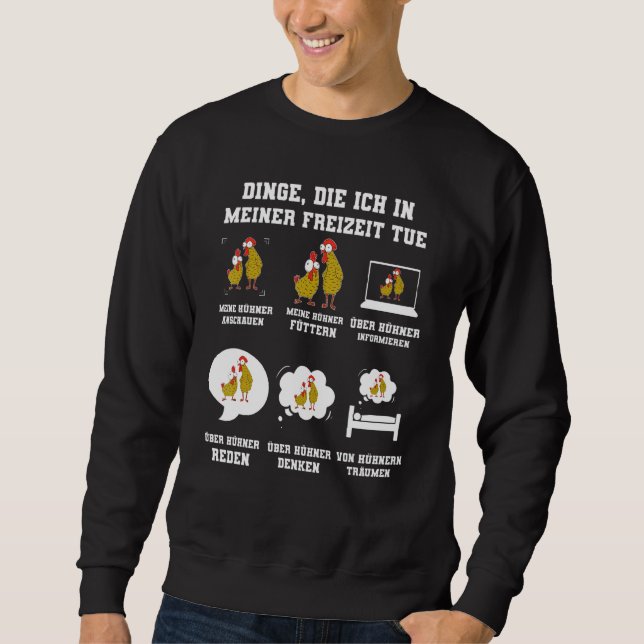Sweatshirt Coop de poulet (Devant)