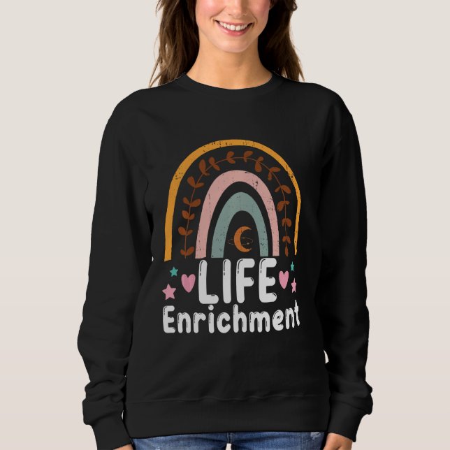 Sweatshirt Coordinateur de l'enrichissement de la vie, assist (Devant)