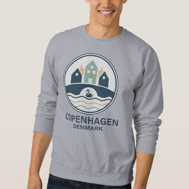 Sweatshirt Copenhagen Denmark Europe (Devant)