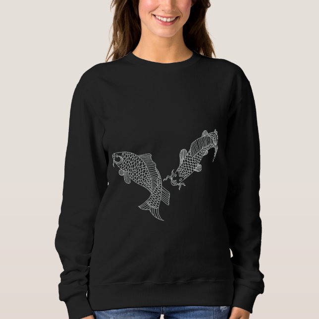 Sweatshirt Copie De Goldfish Danse (Devant)