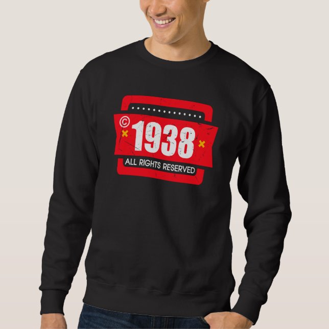 Sweatshirt Copyright 1938 Tous droits réservés (Devant)