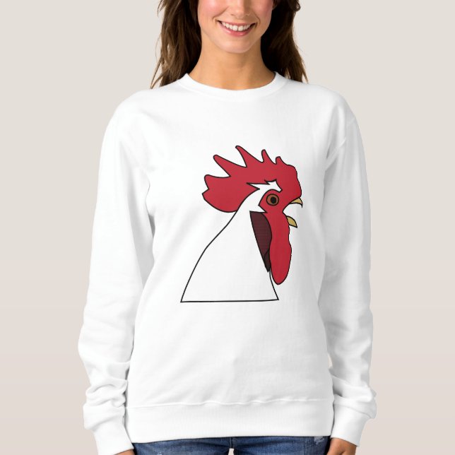 Sweatshirt Coq de poulet (Devant)
