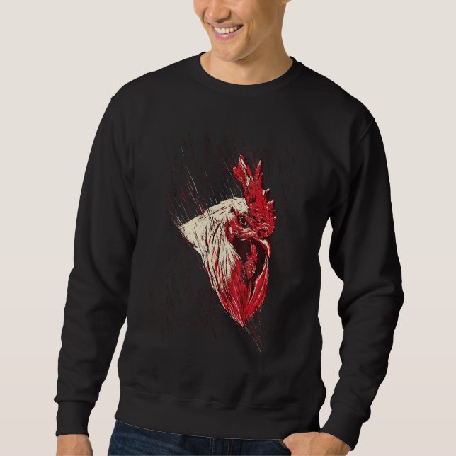 Sweatshirt Coq paysan (Devant)