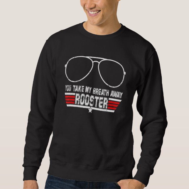 Sweatshirt Coq Tu Me Prends Le Souffle (Devant)