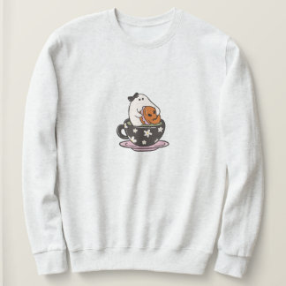 Sweatshirt Coquette Éffrayante minimaliste mignonne Halloween