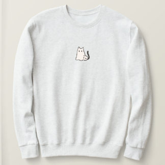 Sweatshirt Coquette Éffrayante minimaliste mignonne Halloween