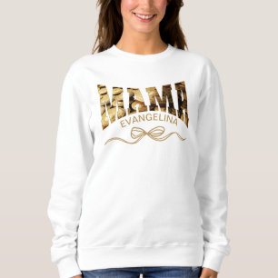 Sweatshirt Coquette MAMA Bitcoin personnalisé