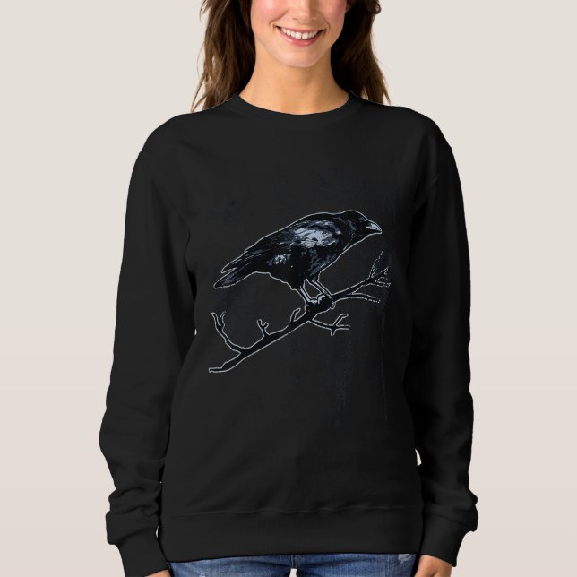 Sweatshirt Corbeau    Corbeau (Devant)