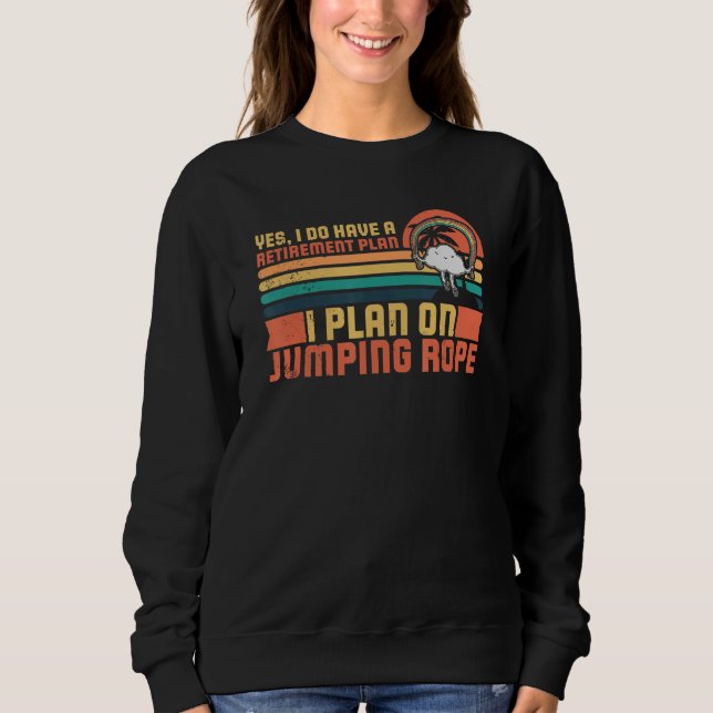 Sweatshirt Corde sautant le cavalier 4 (Devant)