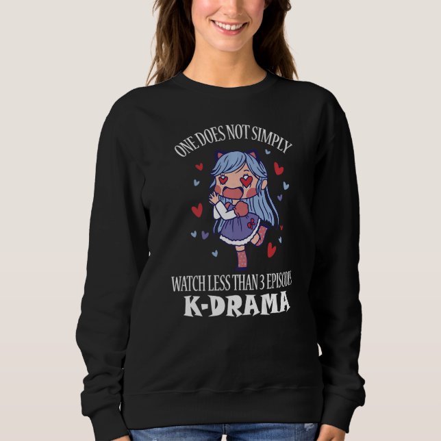 Sweatshirt Coréen Drama Kdrama Finger Heart 38 (Devant)