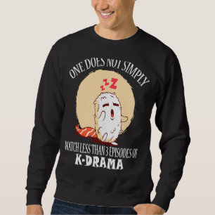 Sweatshirt Coréen Drama Kdrama Finger Heart Design