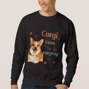 Sweatshirt Corgi Kisses Réparez tout 1249