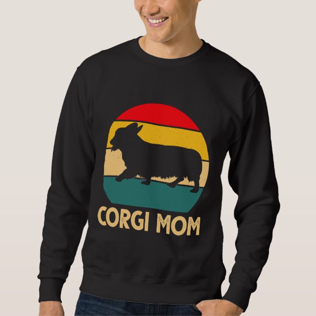Sweatshirt Corgi Mom 596 (Devant)