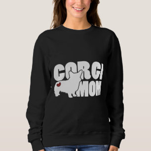 Sweatshirt Corgi Mom For Welsh Corgi