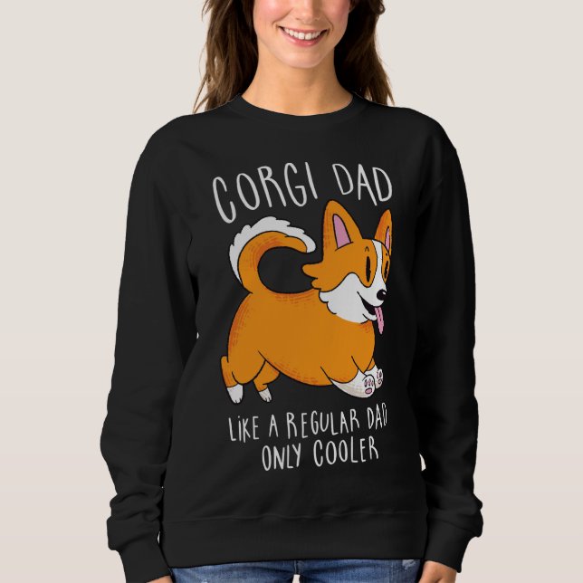 Sweatshirt Corgi Papa 220 (Devant)