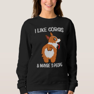 Sweatshirt Corgi pour hommes femmes animal de compagnie chien