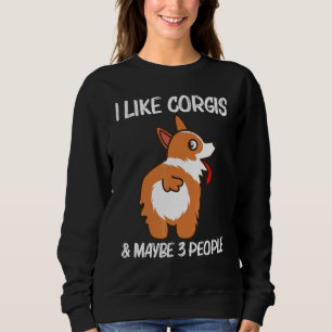 Sweatshirt Corgi pour hommes femmes animal de compagnie chien