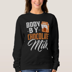 Sweatshirt Corps Au Chocolat Lait Pour Enfants Lait S Mignonn