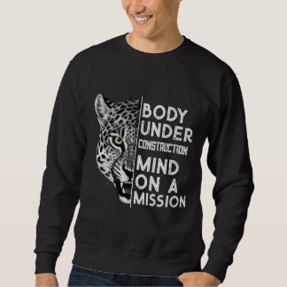 Sweatshirt Corps en construction, esprit en mission