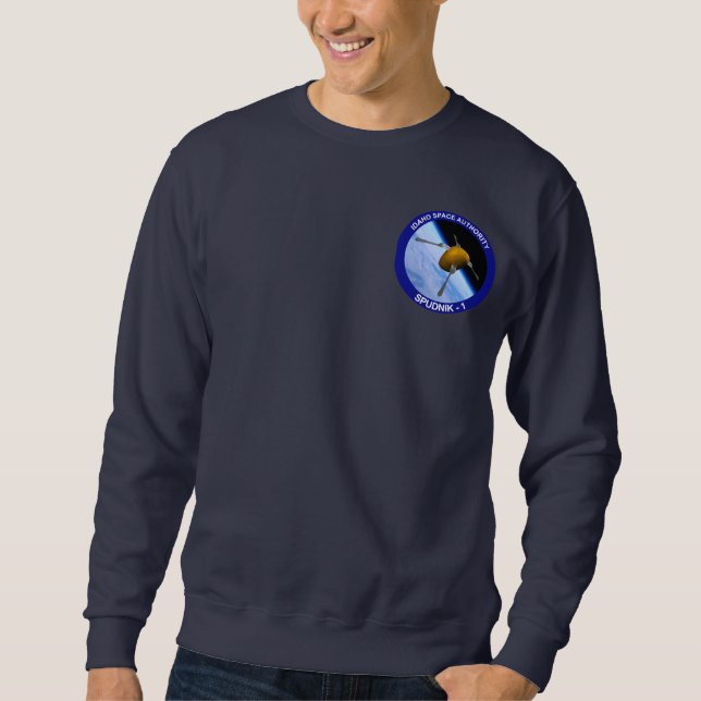 Sweatshirt Correctif de la mission satellite Idaho Spudnik (Devant)