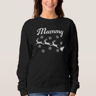 Sweatshirt Correspondance de famille de Noël personnalisée