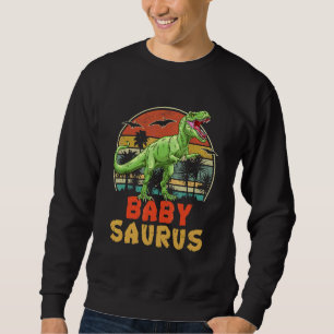 Sweatshirt Correspondance de la famille des dinosaures de Bab