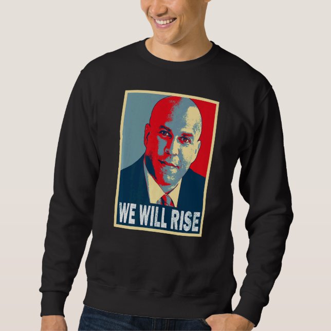 Sweatshirt Cory Booker Nous Verrons (Devant)