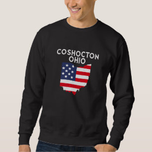 Sweatshirt Coshocton Ohio États-Unis État Amérique Voyage Ohi