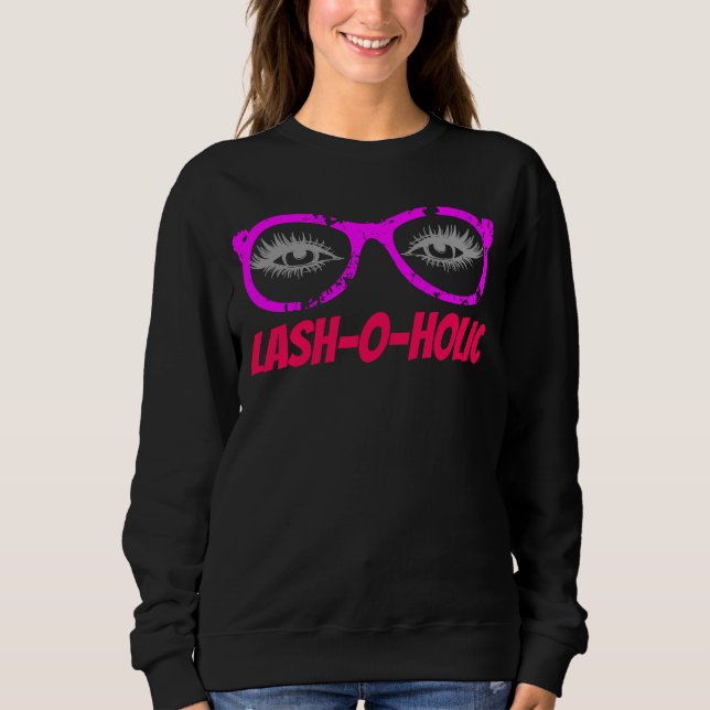 Sweatshirt Cosmetic studio compense le maquillage artistes be (Devant)