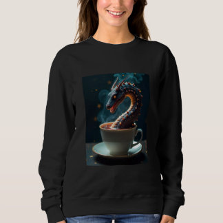 Sweatshirt Cosmic Kraken Teacup Mystical Hoodie Design 