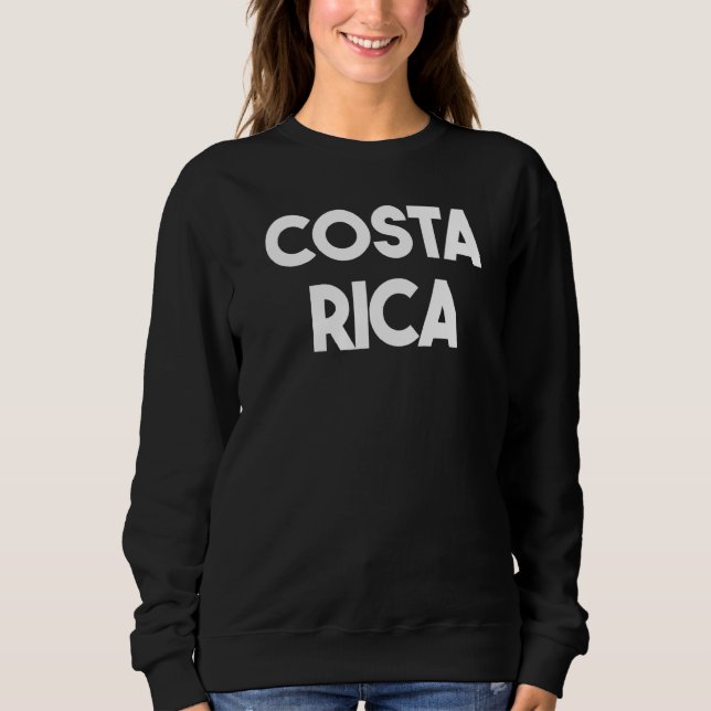 Sweatshirt Costa Rica   (Devant)