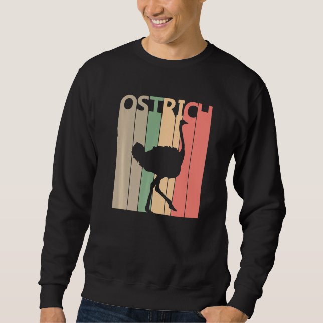Sweatshirt Costume d'autruche drôle (Devant)