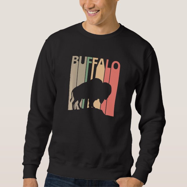 Sweatshirt Costume de buffle amusant (Devant)