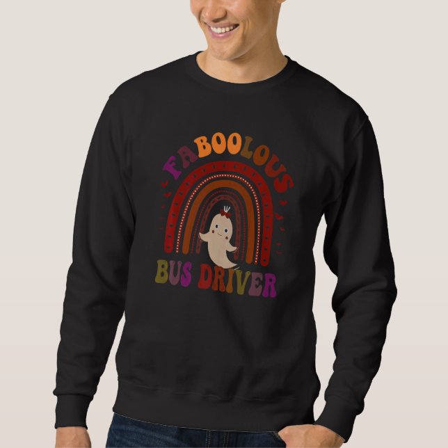 Sweatshirt Costume de CHAUFFEUR DE BUS Faboolous C'est mon Sp (Devant)
