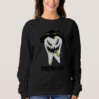 Sweatshirt Costume de dent effrayant Douleur effrayante la nu