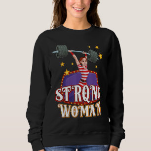Sweatshirt Costume de femme forte Personnel de cirque Carnava