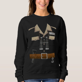 Sweatshirt Costume de gardien de zoo DIY Halloween Safari