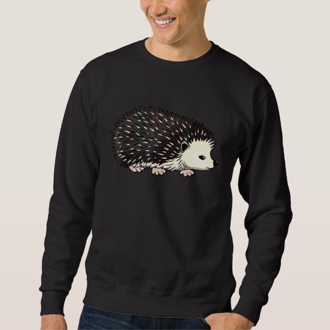 Sweatshirt Costume de hérisson à ventre africain drôle mignon (Devant)