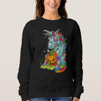 Sweatshirt Costume de licorne zombie Zombiecorn Halloween Cit
