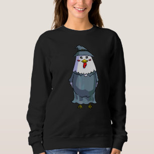 Sweatshirt Costume De Magicien Chicken Witcher Pour Halloween