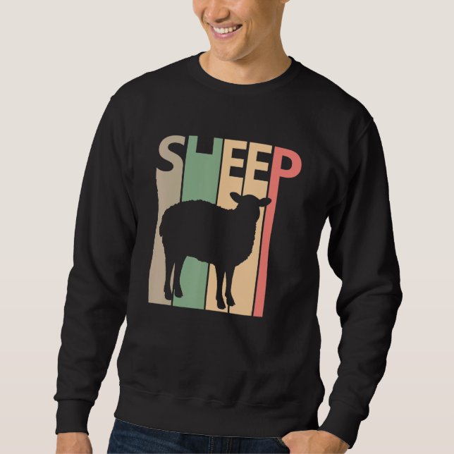 Sweatshirt Costume de mouton drôle (Devant)