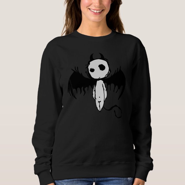 Sweatshirt Costume de Petit Diable Halloween (Devant)