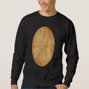 Sweatshirt Costume de poitrine de cerf Motif de peau de ventr