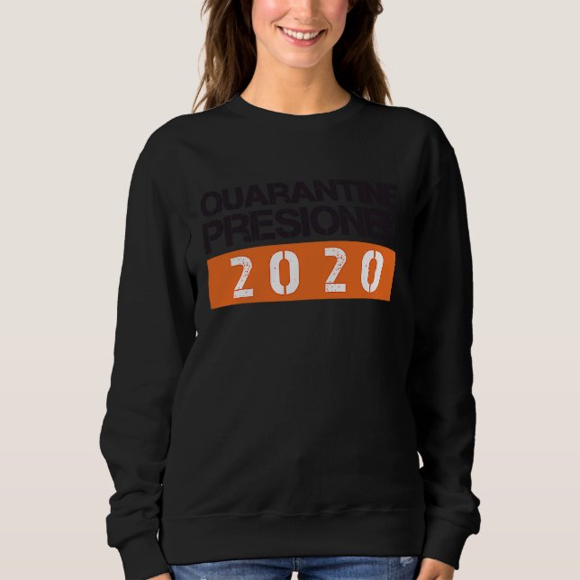 Sweatshirt Costume de prisonnier de quarantaine  Prison  Hall (Devant)